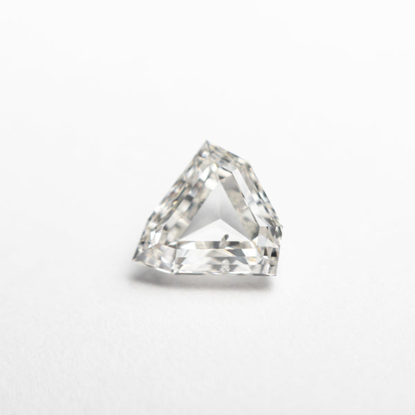 Shield cut diamond on sale ring