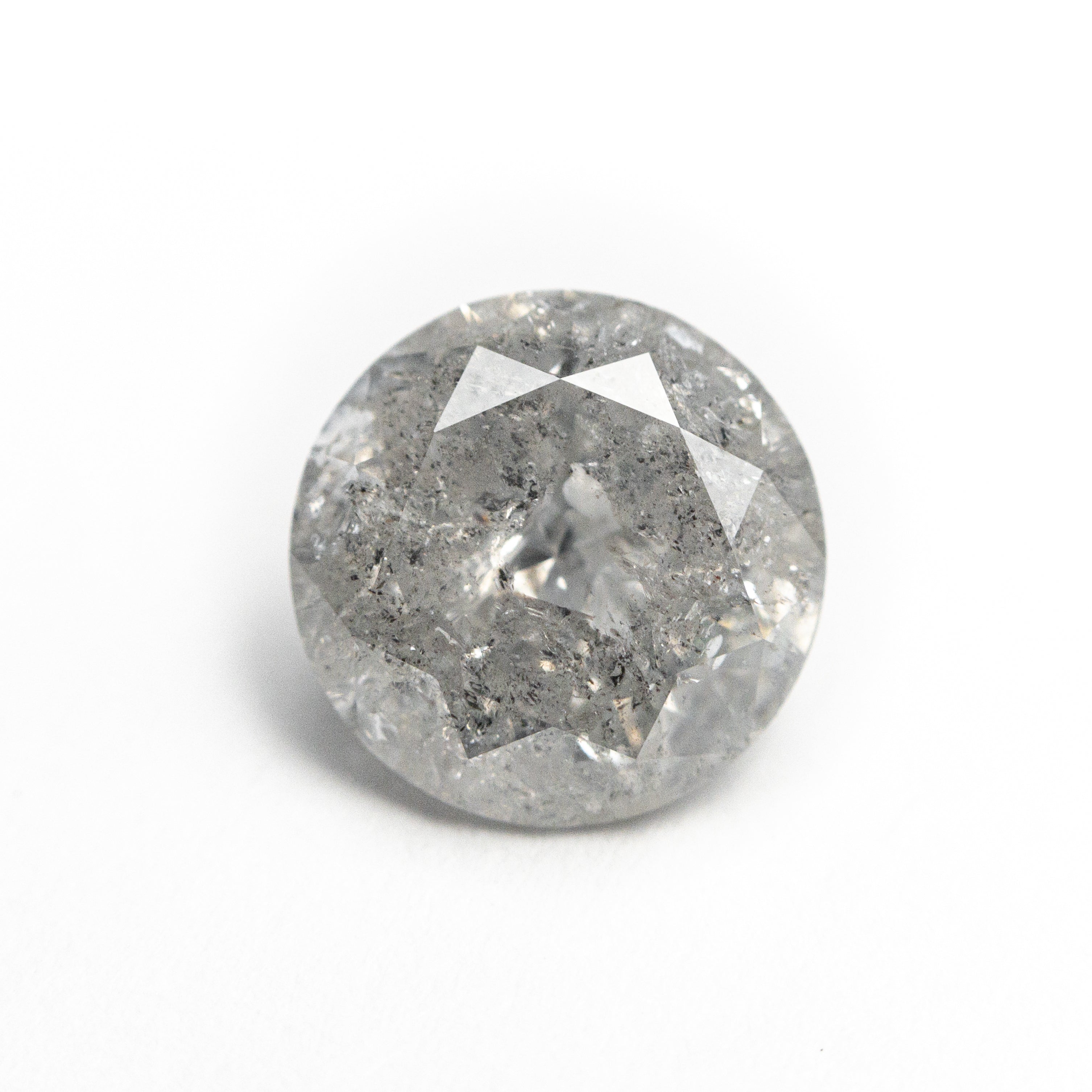 Salt and Pepper Brilliant Diamond - 2.09ct Round