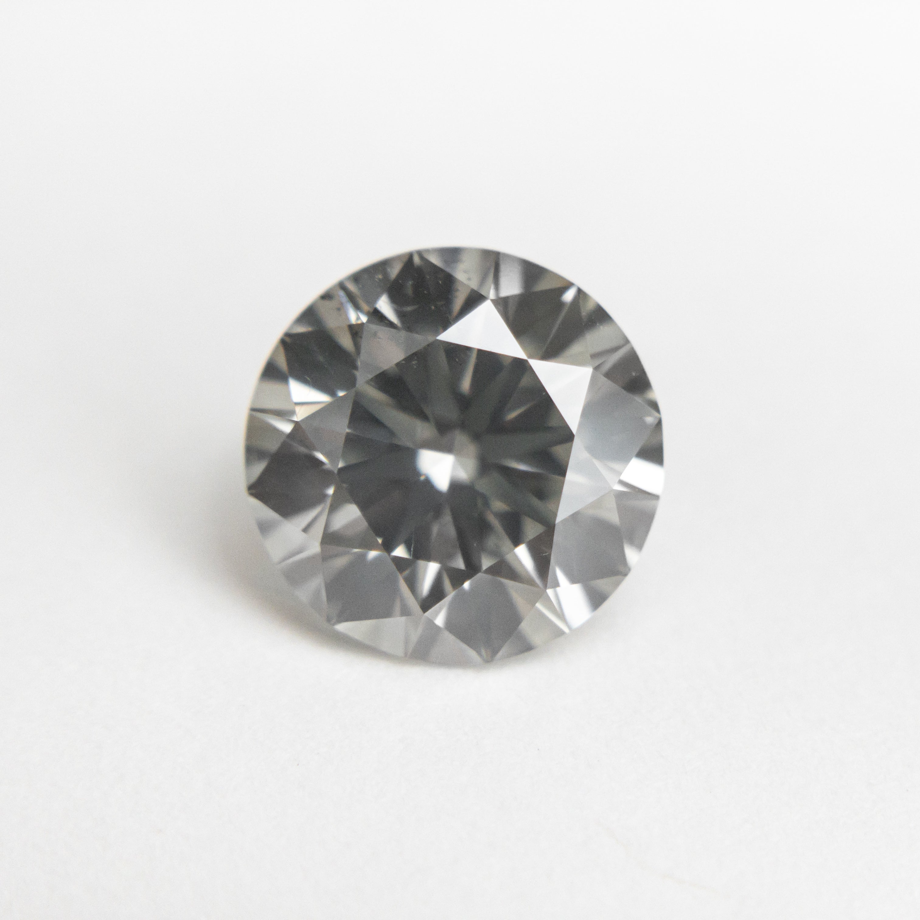 Fancy Grey Brilliant Diamond - 2.19ct Round