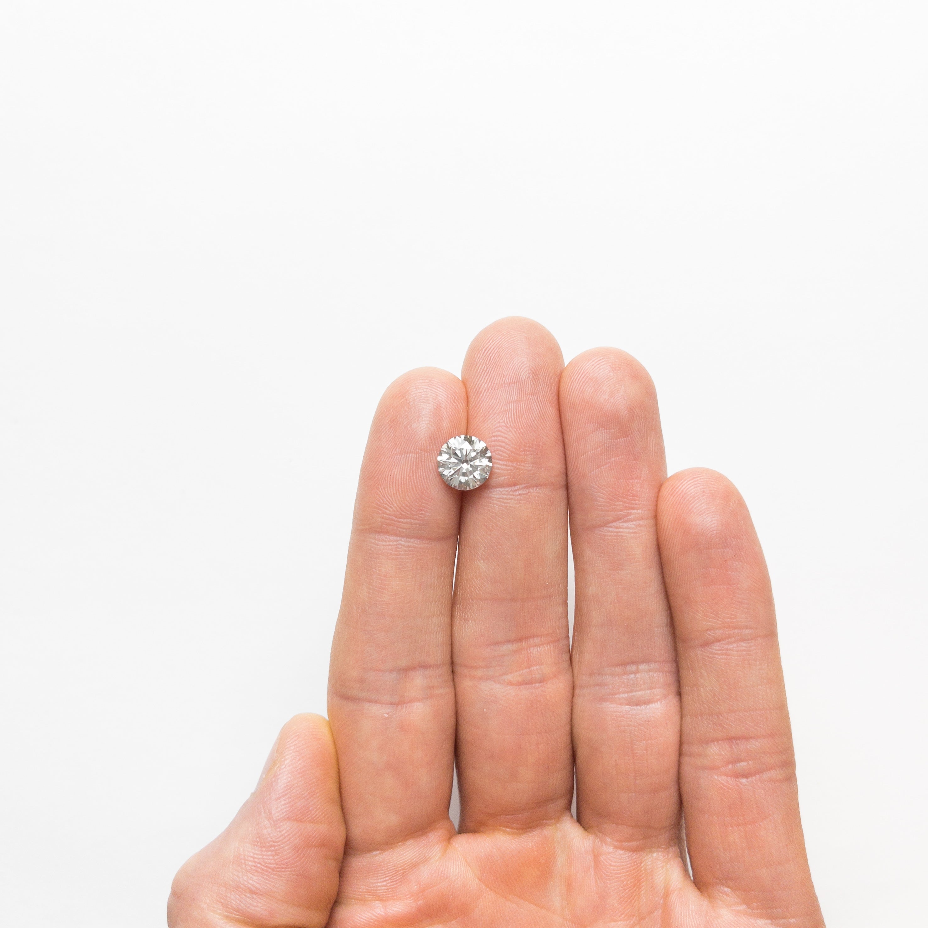 Fancy Grey Brilliant Diamond - 2.19ct Round