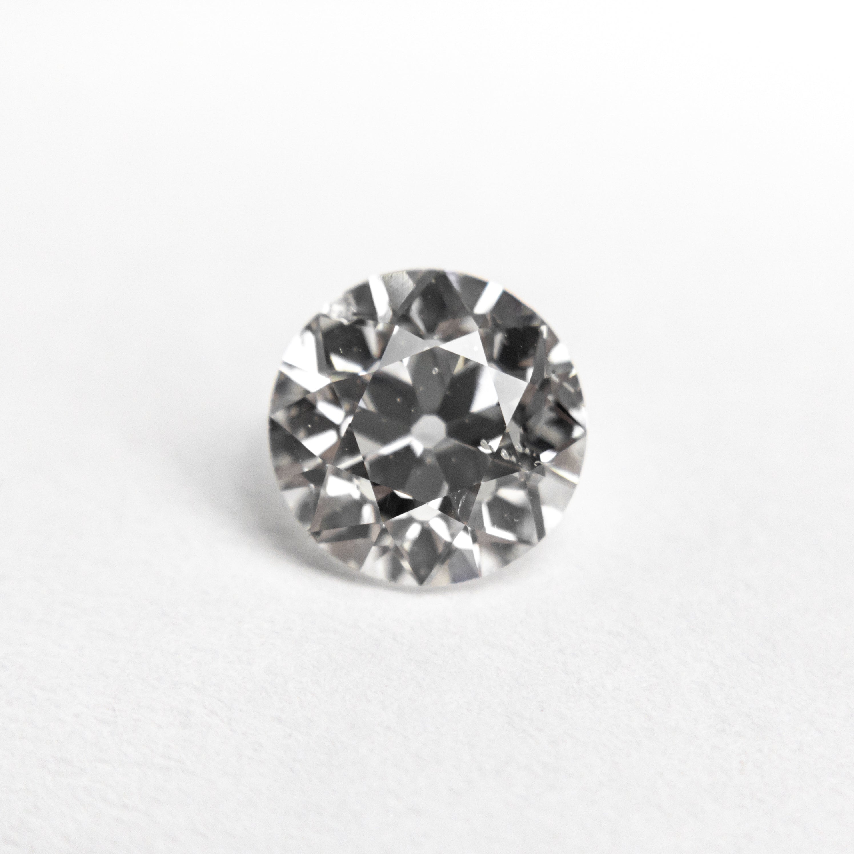 White Antique Old European Cut Diamond - 1.24ct Round