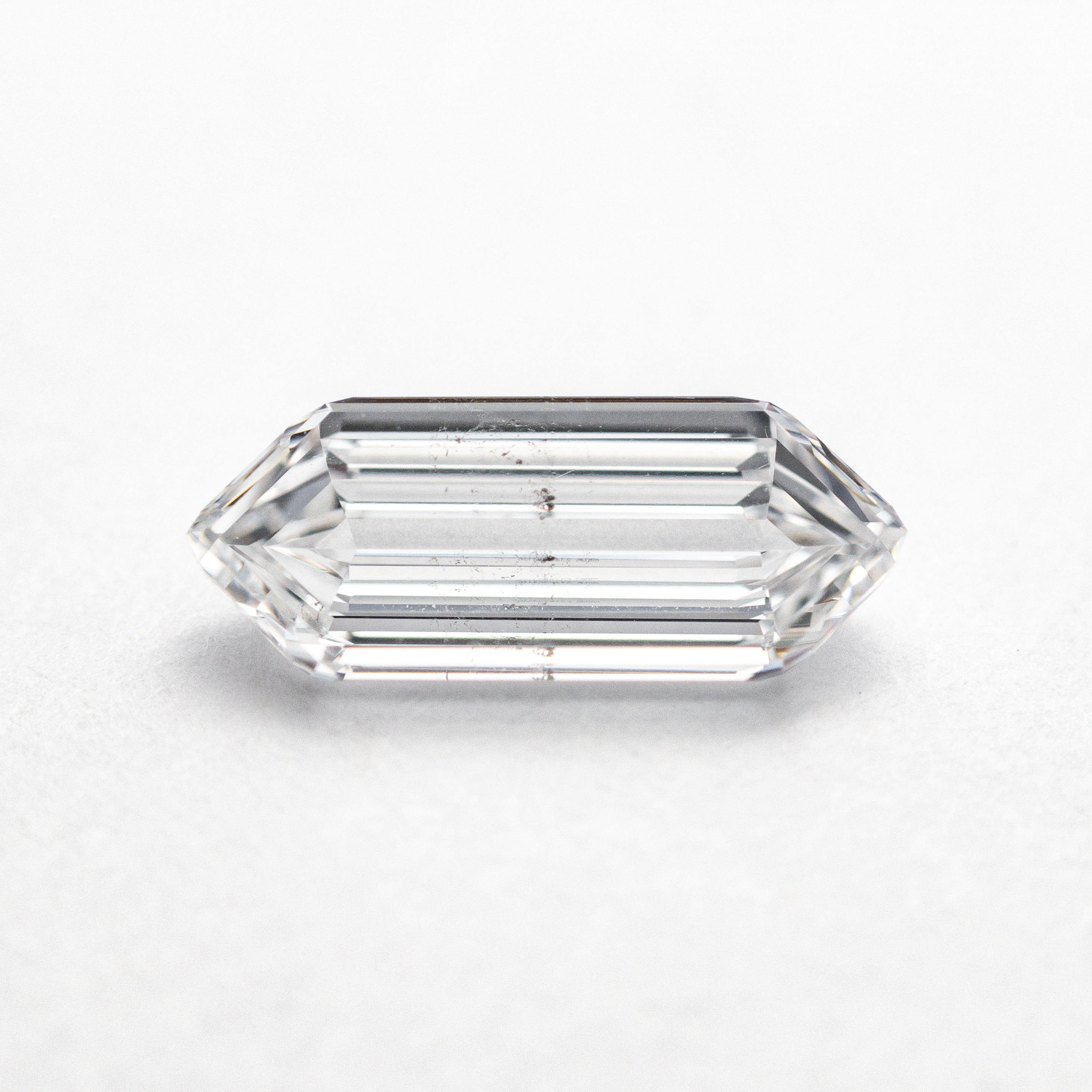 White Step Cut Diamond - 1.01ct Hexagon | Foe & Dear