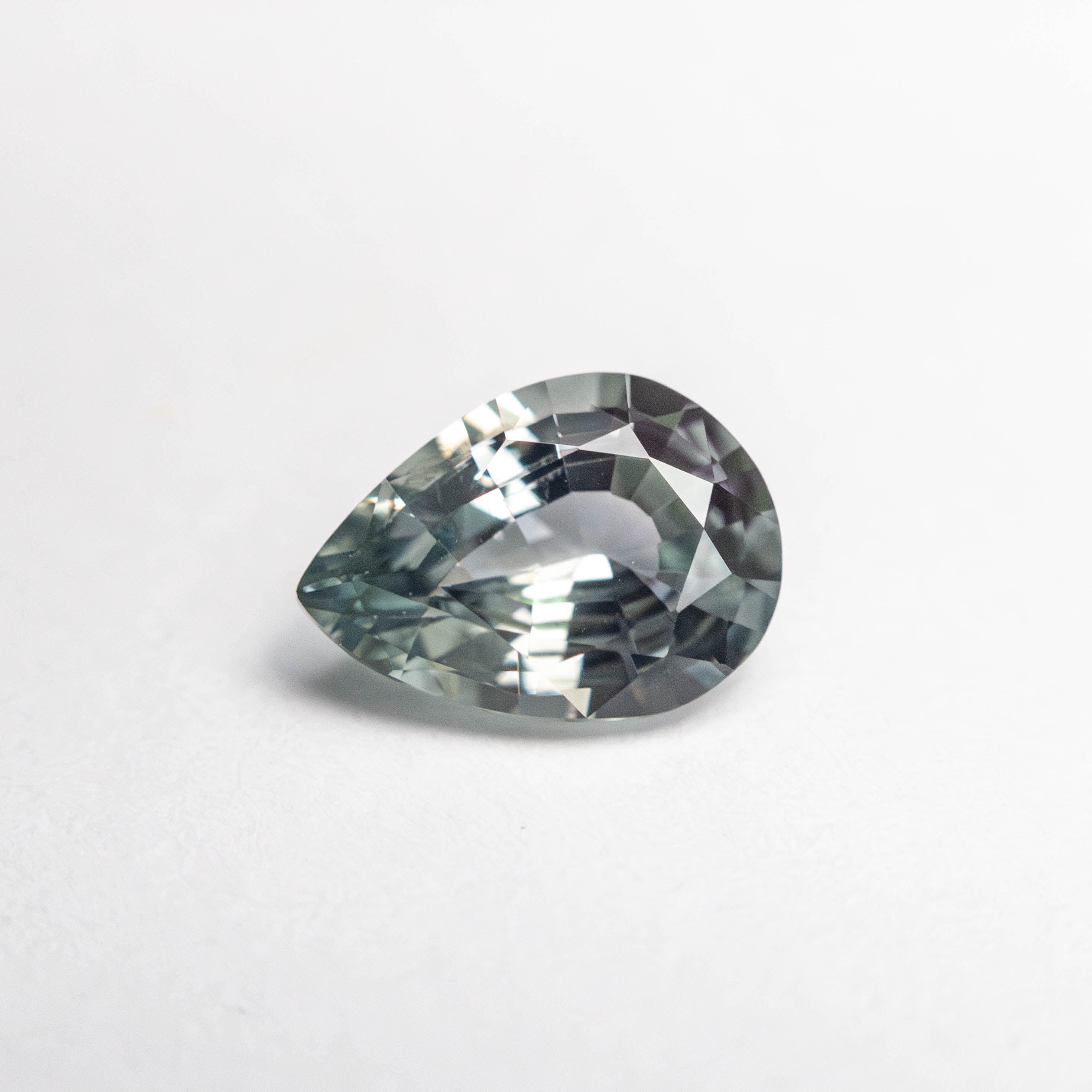 Teal Brilliant Sapphire - 0.89ct Pear