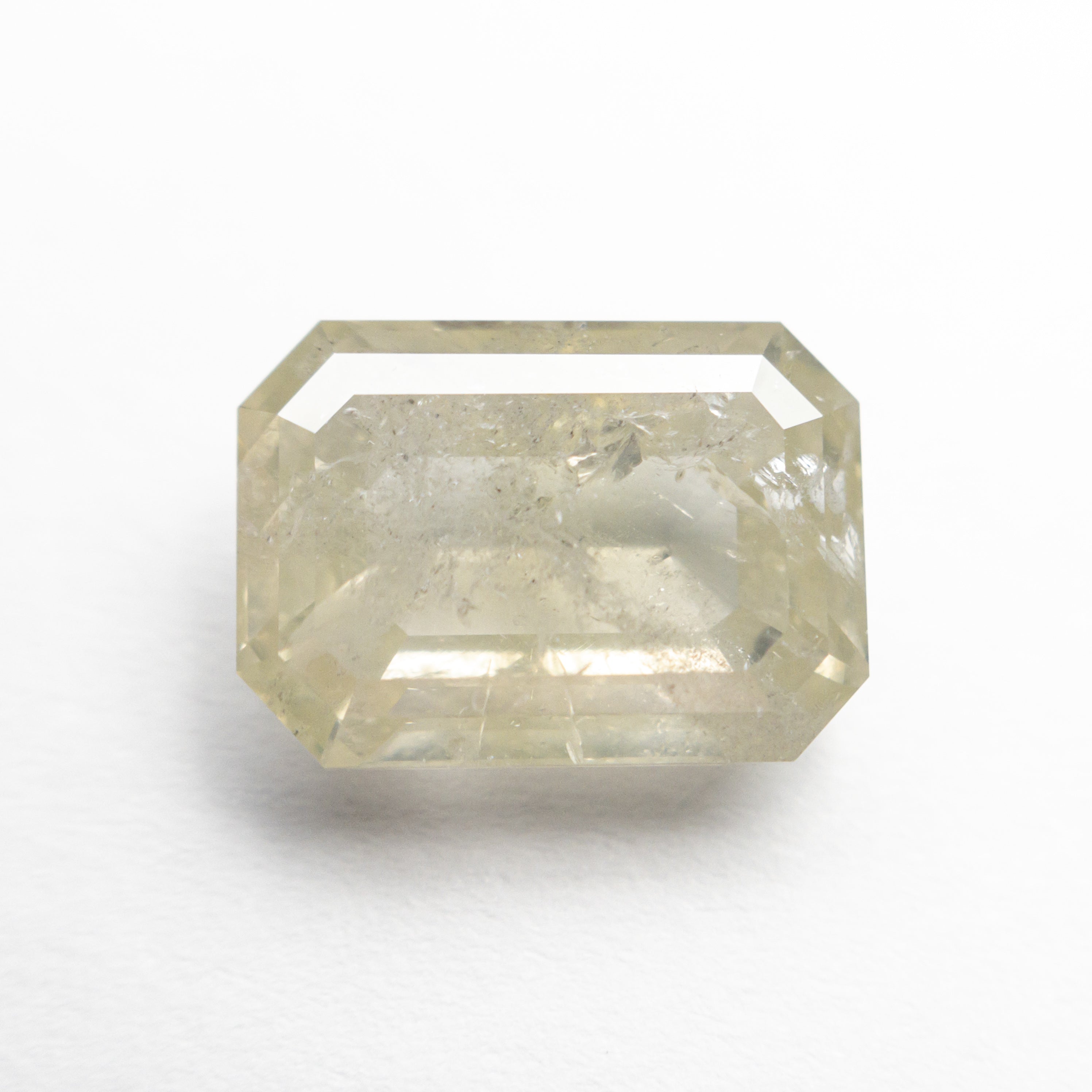 Icy Step Cut Diamond - 3.81ct Cut Corner Rectangle