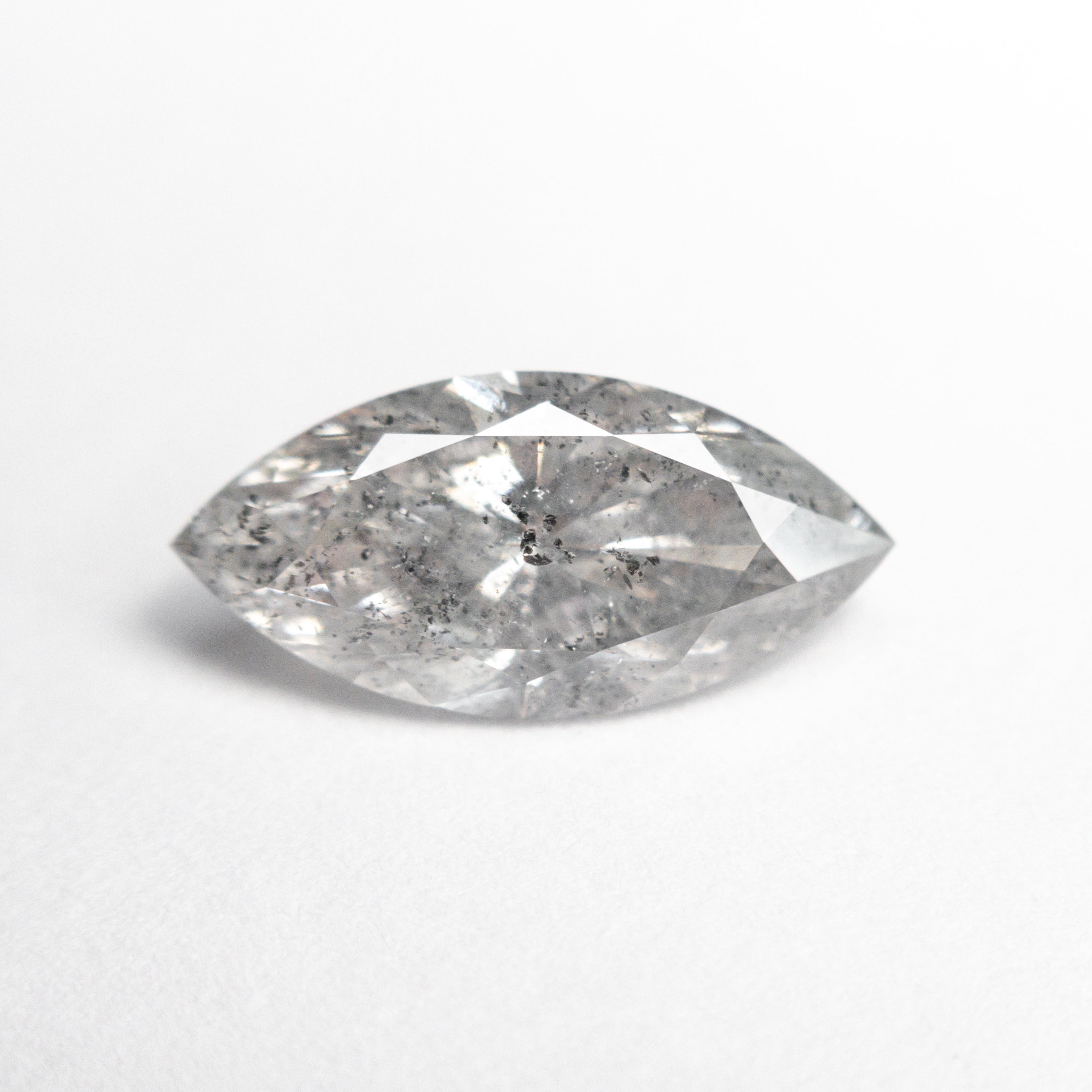 Salt and Pepper Brilliant Diamond - 1.56ct Marquise