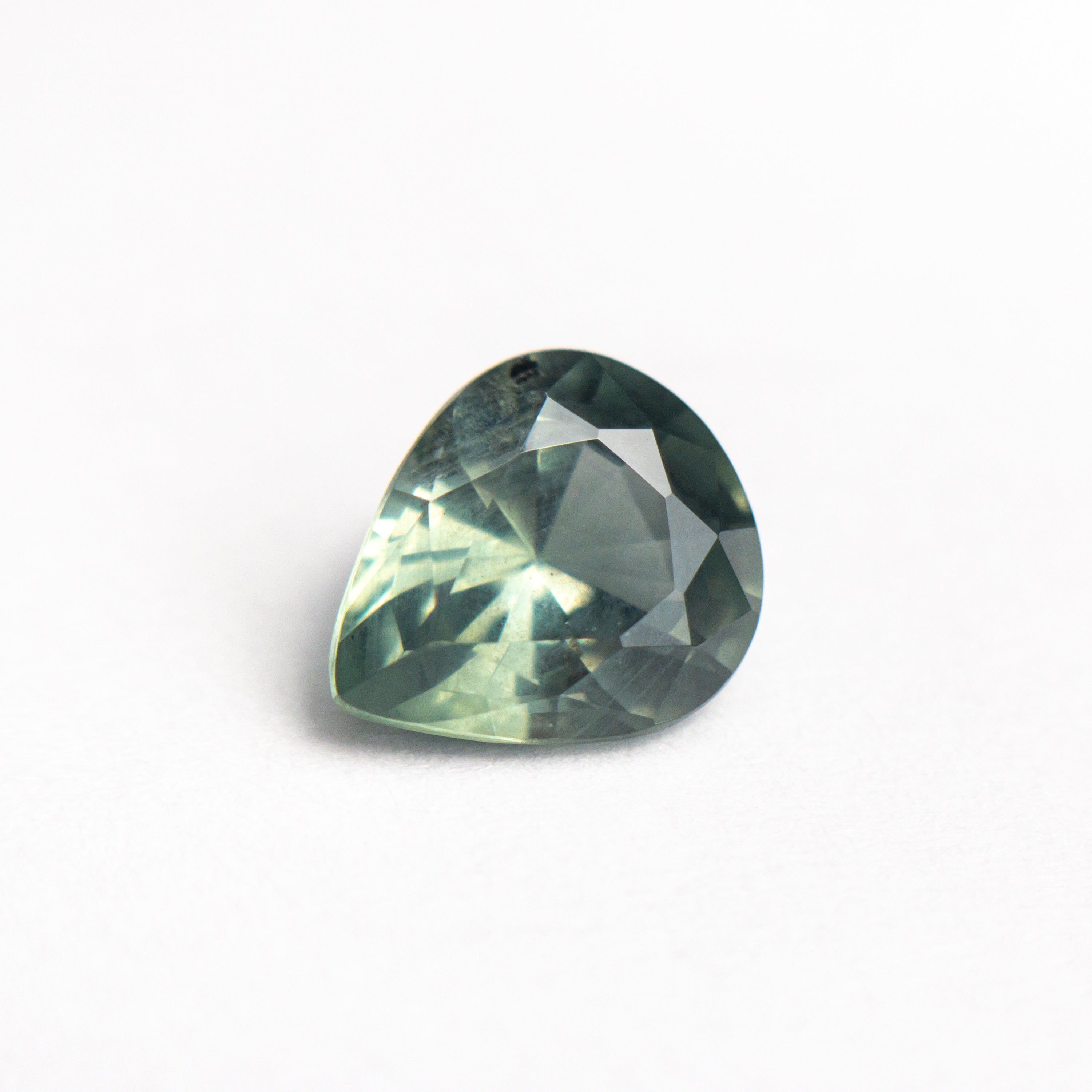 Green Brilliant Sapphire - 1.59ct Pear