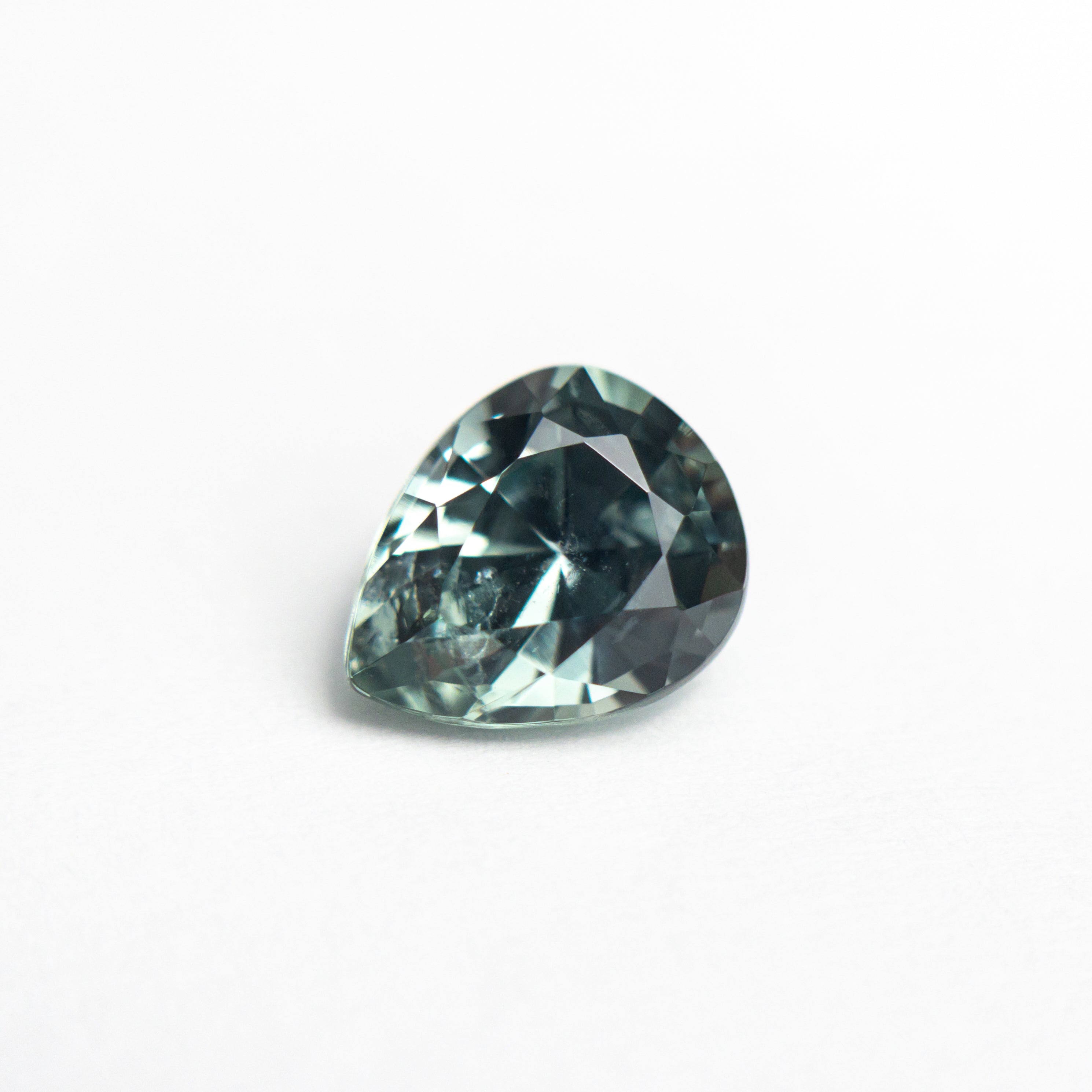 Green/Teal Brilliant Sapphire - 1.41ct Pear