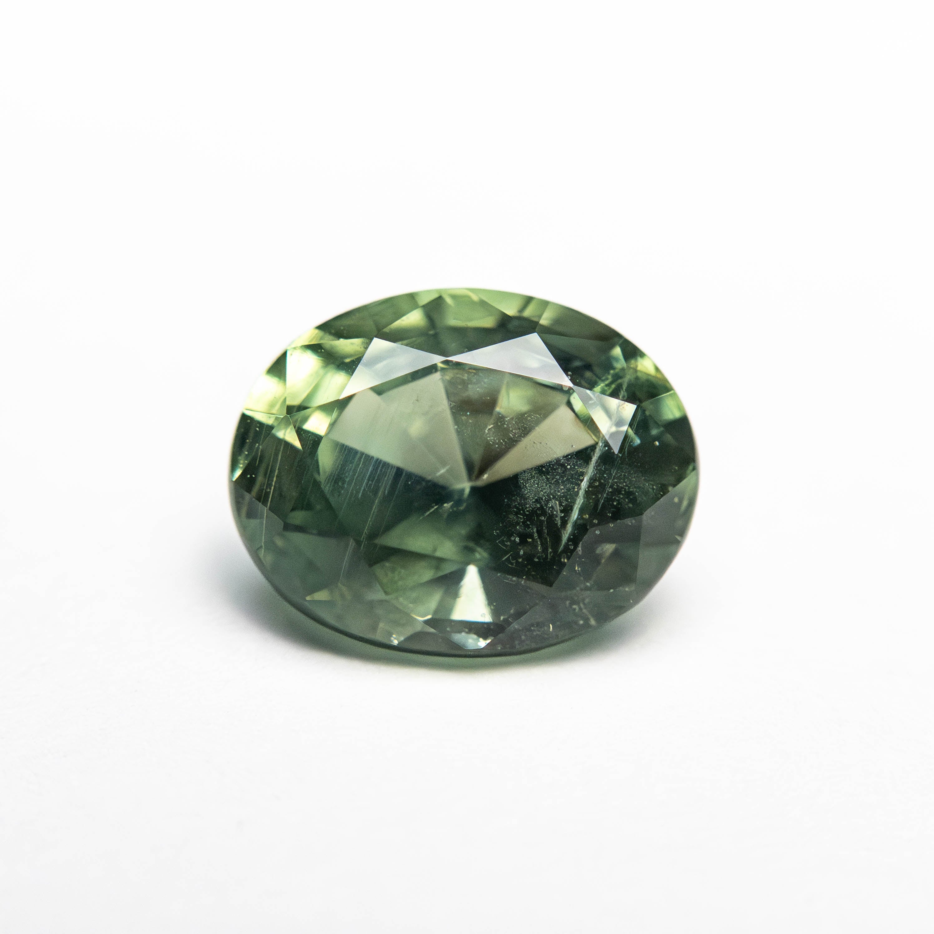 Green Brilliant Sapphire - 2.09ct Oval