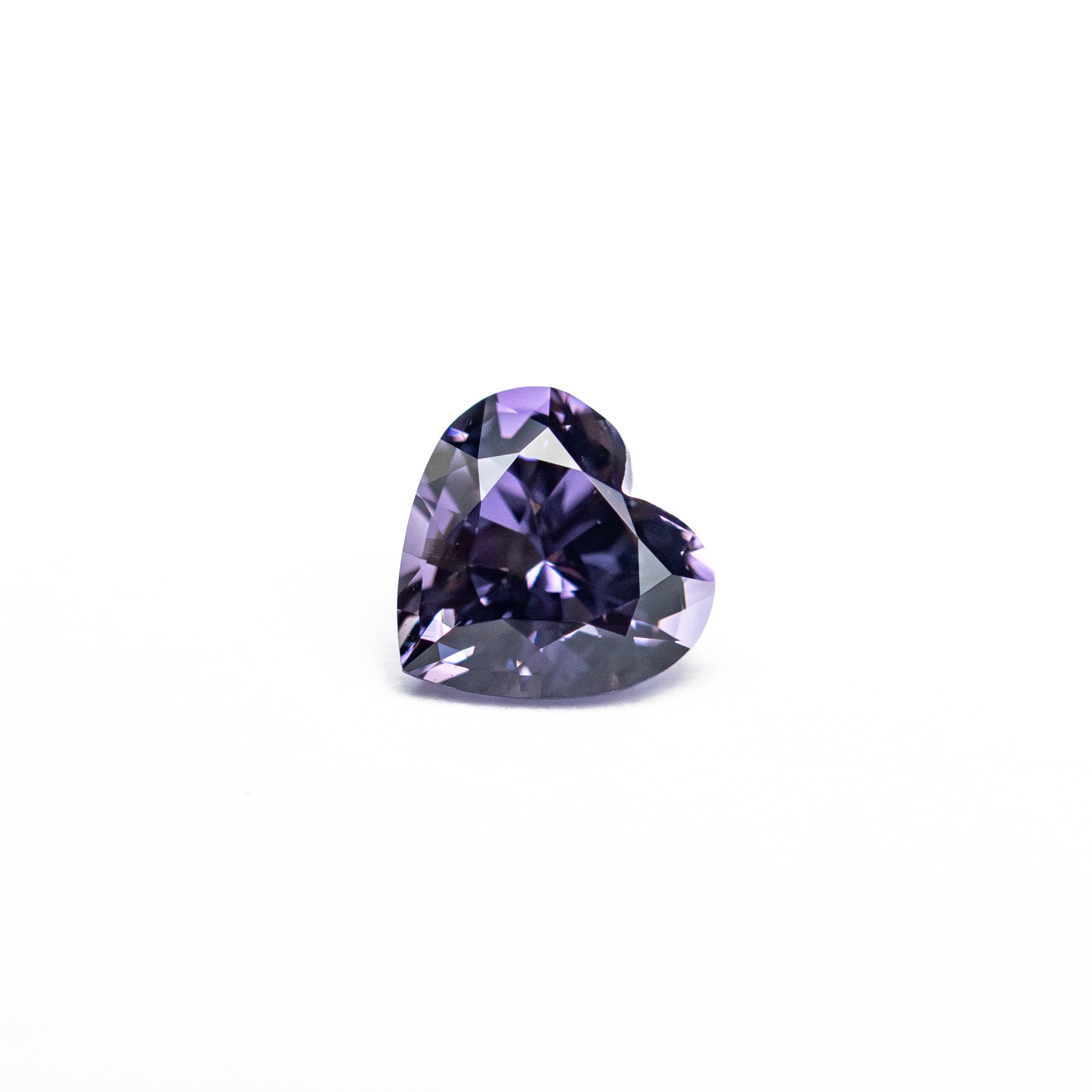 Purple Brilliant Sapphire - 0.52ct Heart