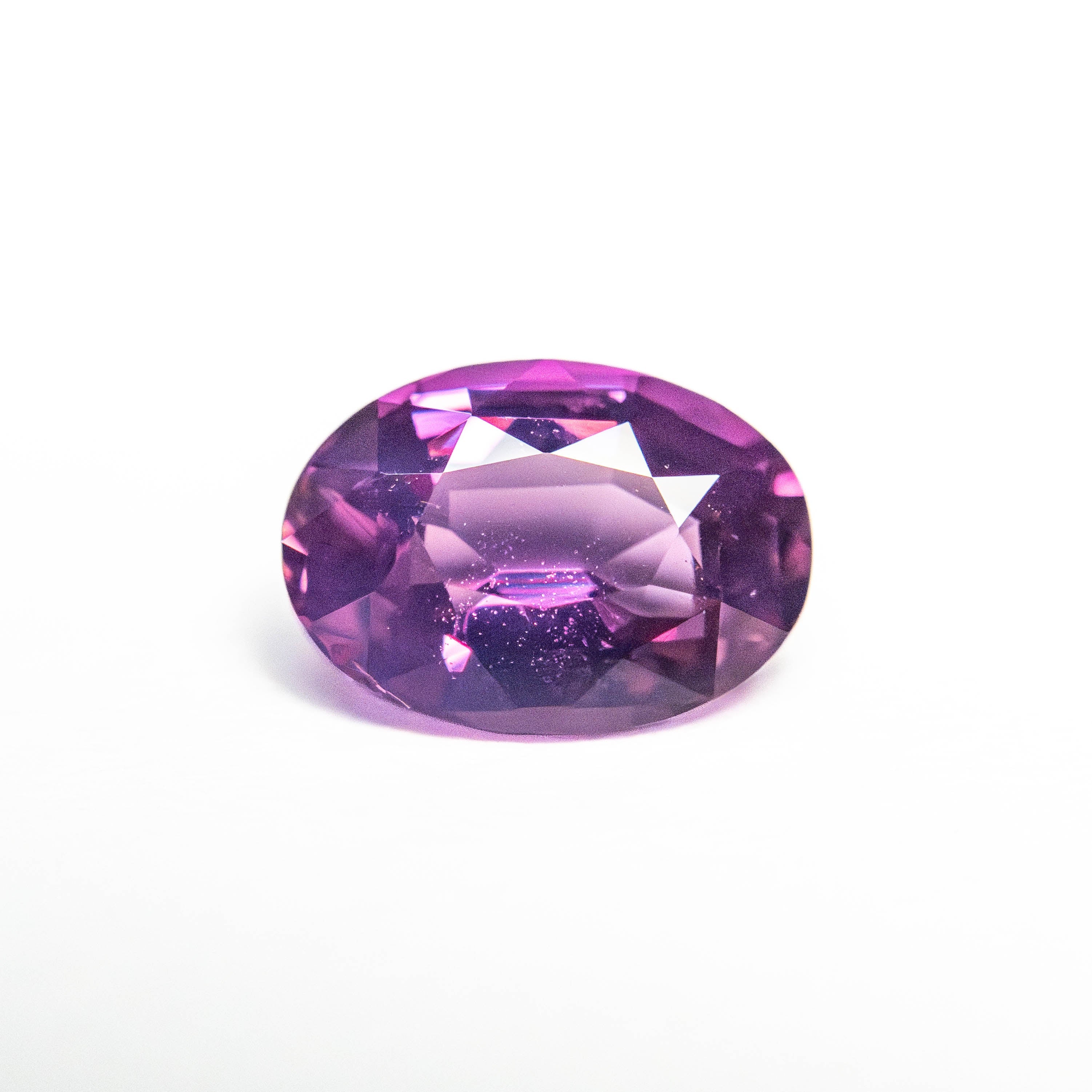 Pink/Purple Brilliant Sapphire - 1.51ct Oval