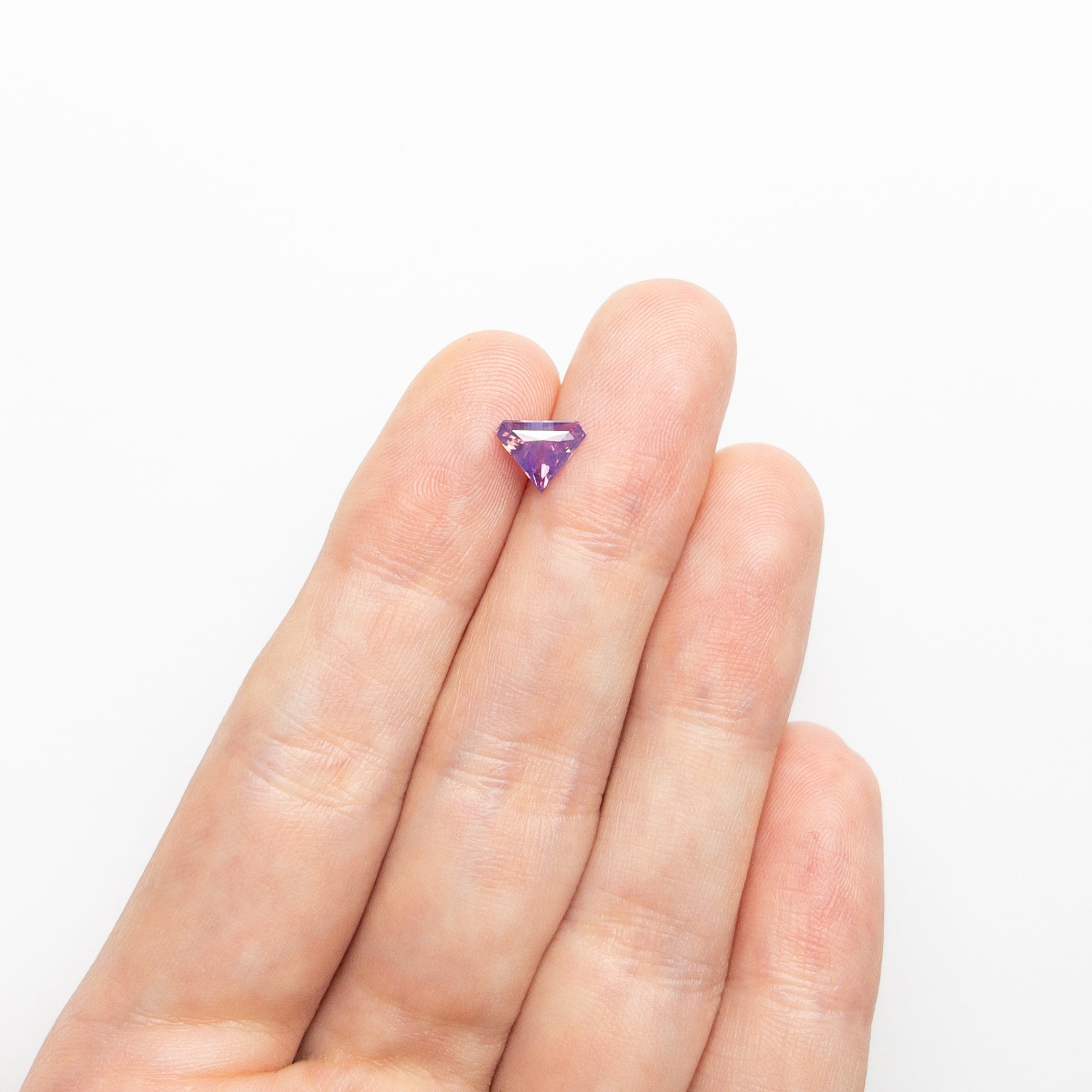 Purple Brilliant Sapphire - 1.01ct Shield