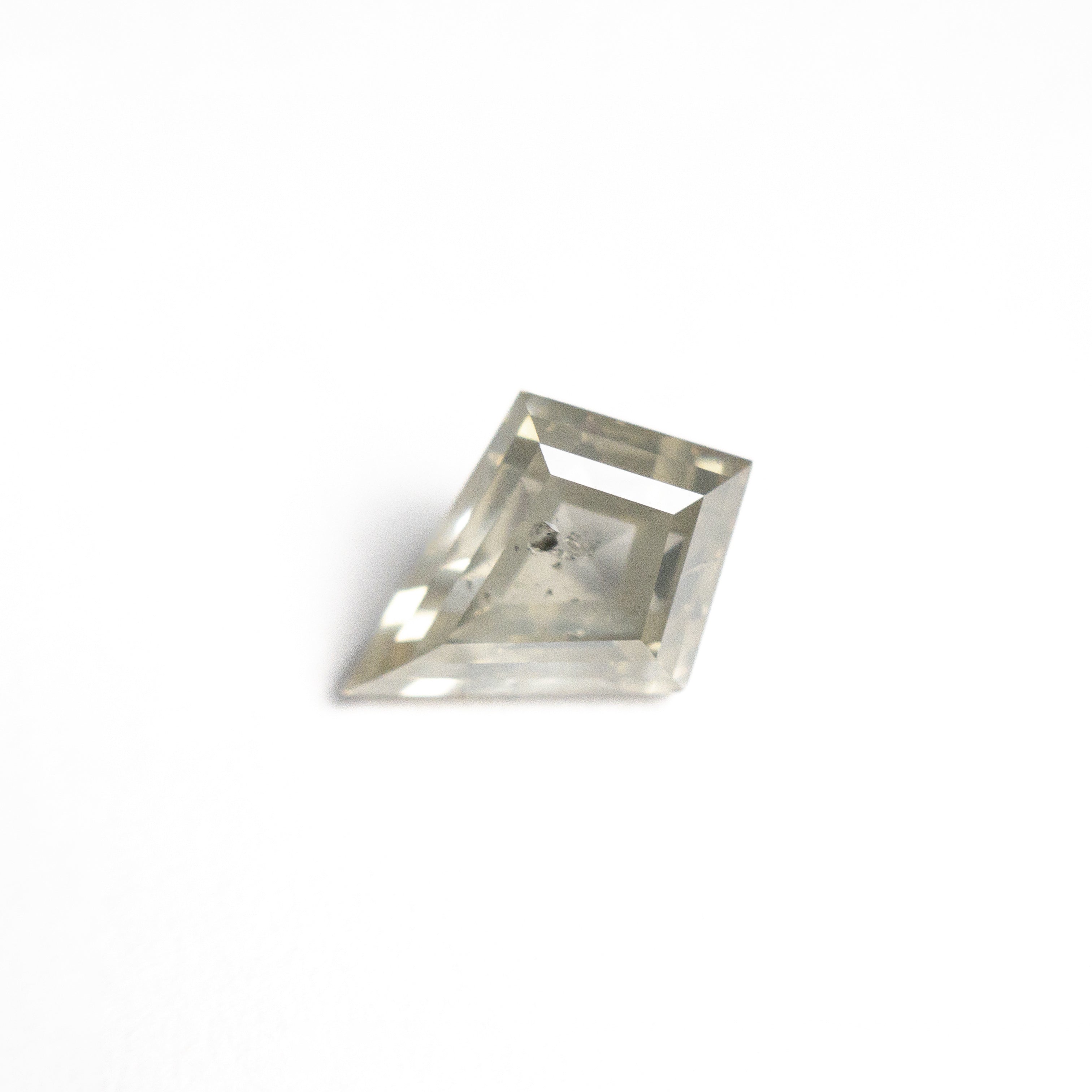 Champagne Salt and Pepper Step Cut Diamond - 1.05ct Kite