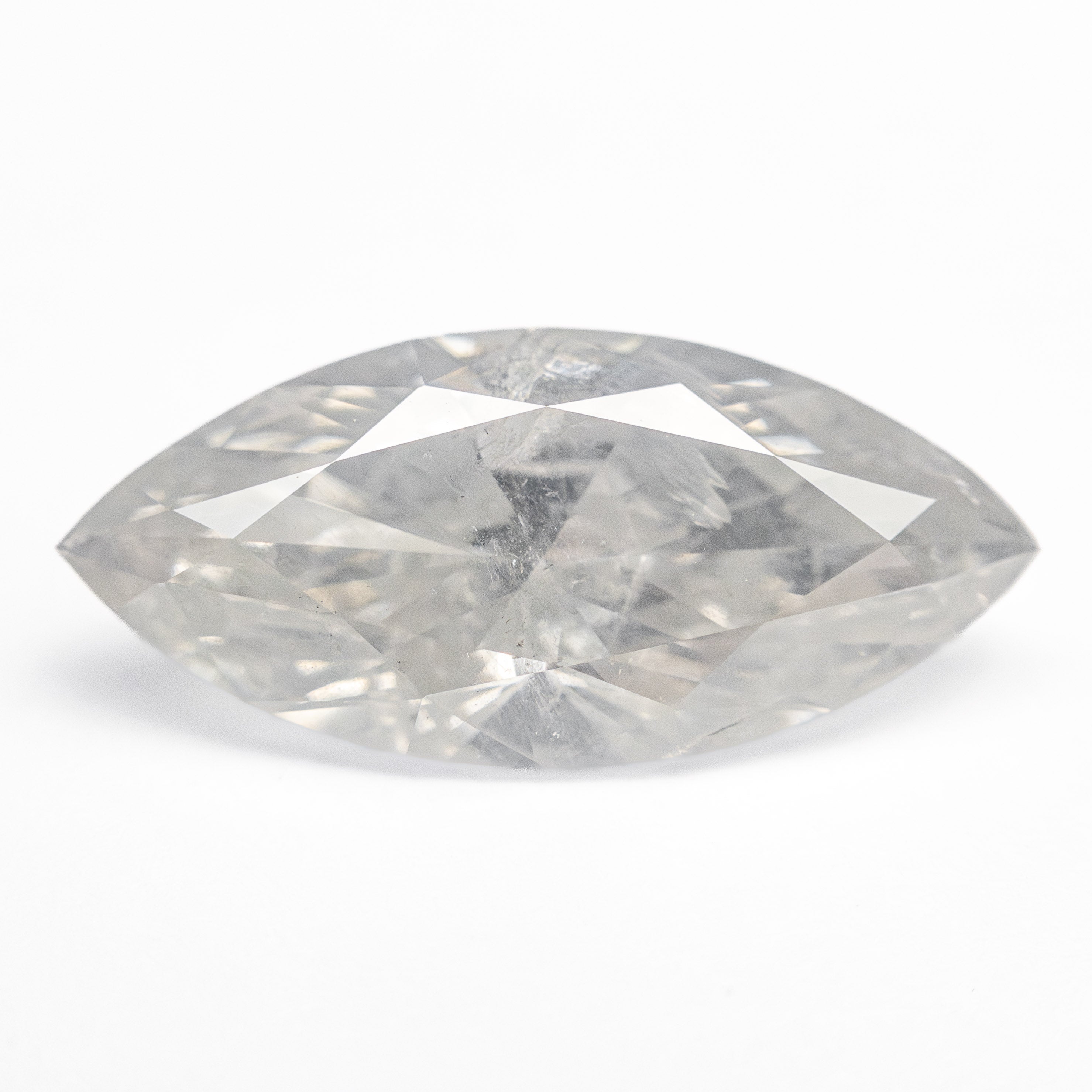 Fancy White Brilliant Diamond - 2.44ct Marquise