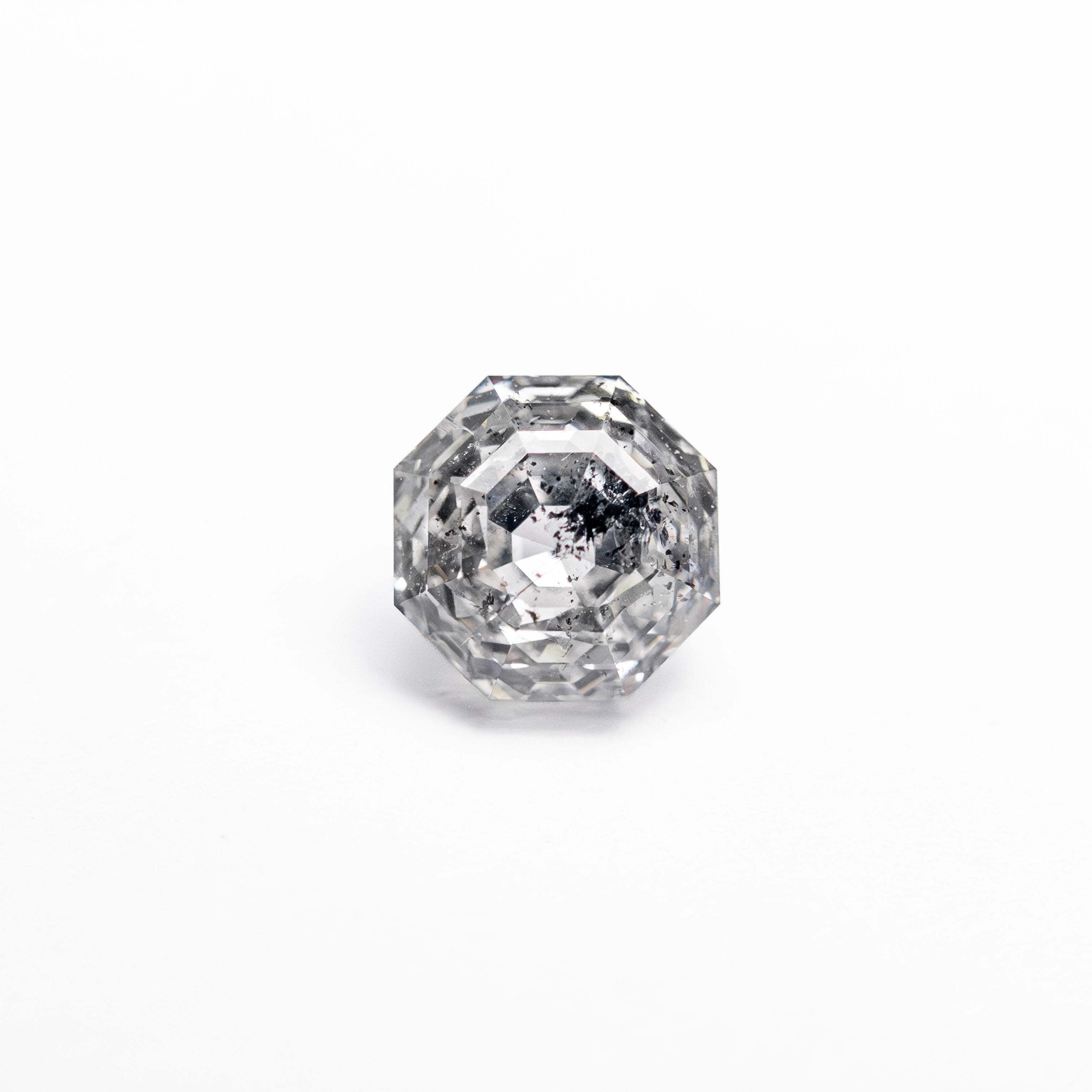 Salt and Pepper Step Cut Diamond - 0.82ct Octagon