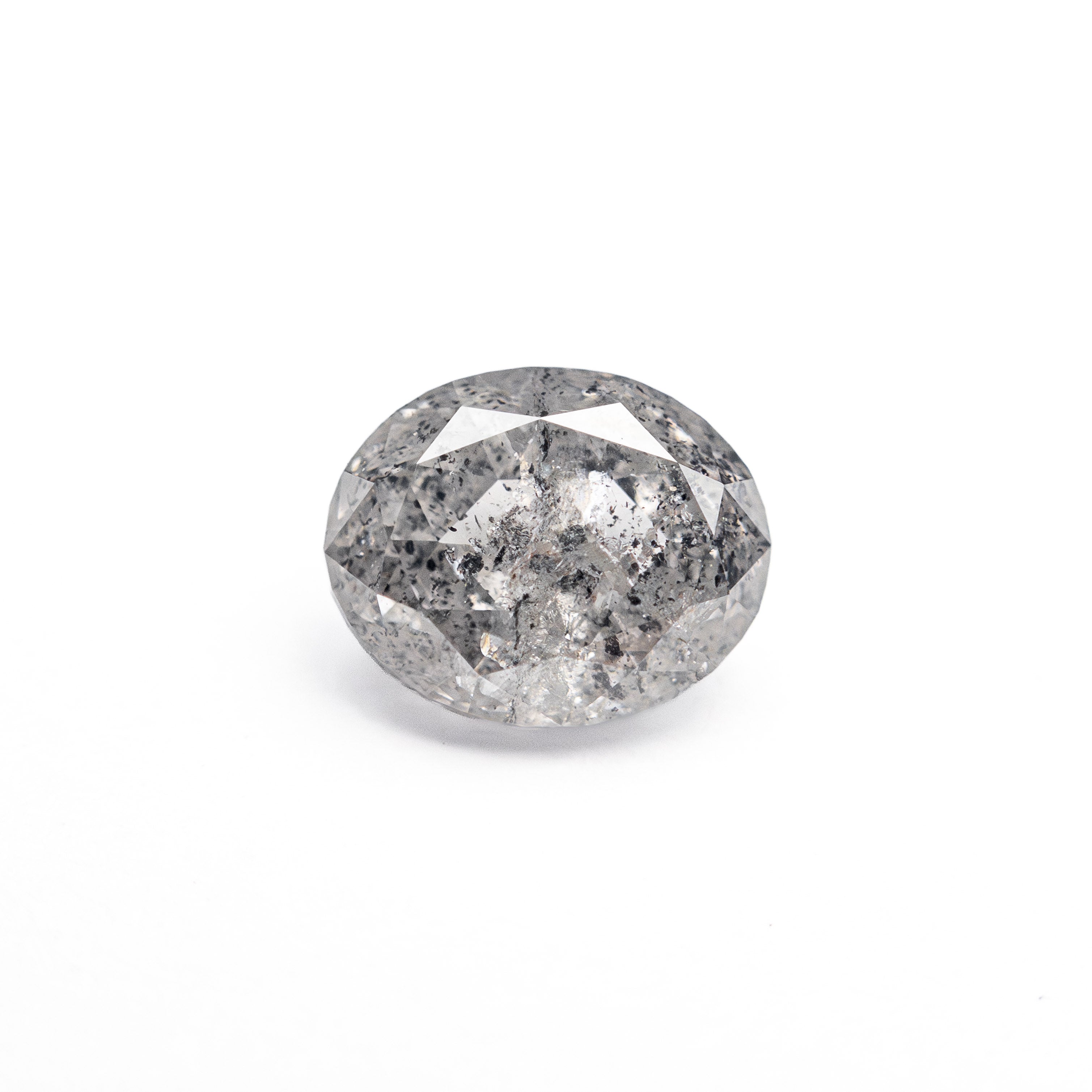 Salt and Pepper Double Cut Diamond - 1.17ct Oval