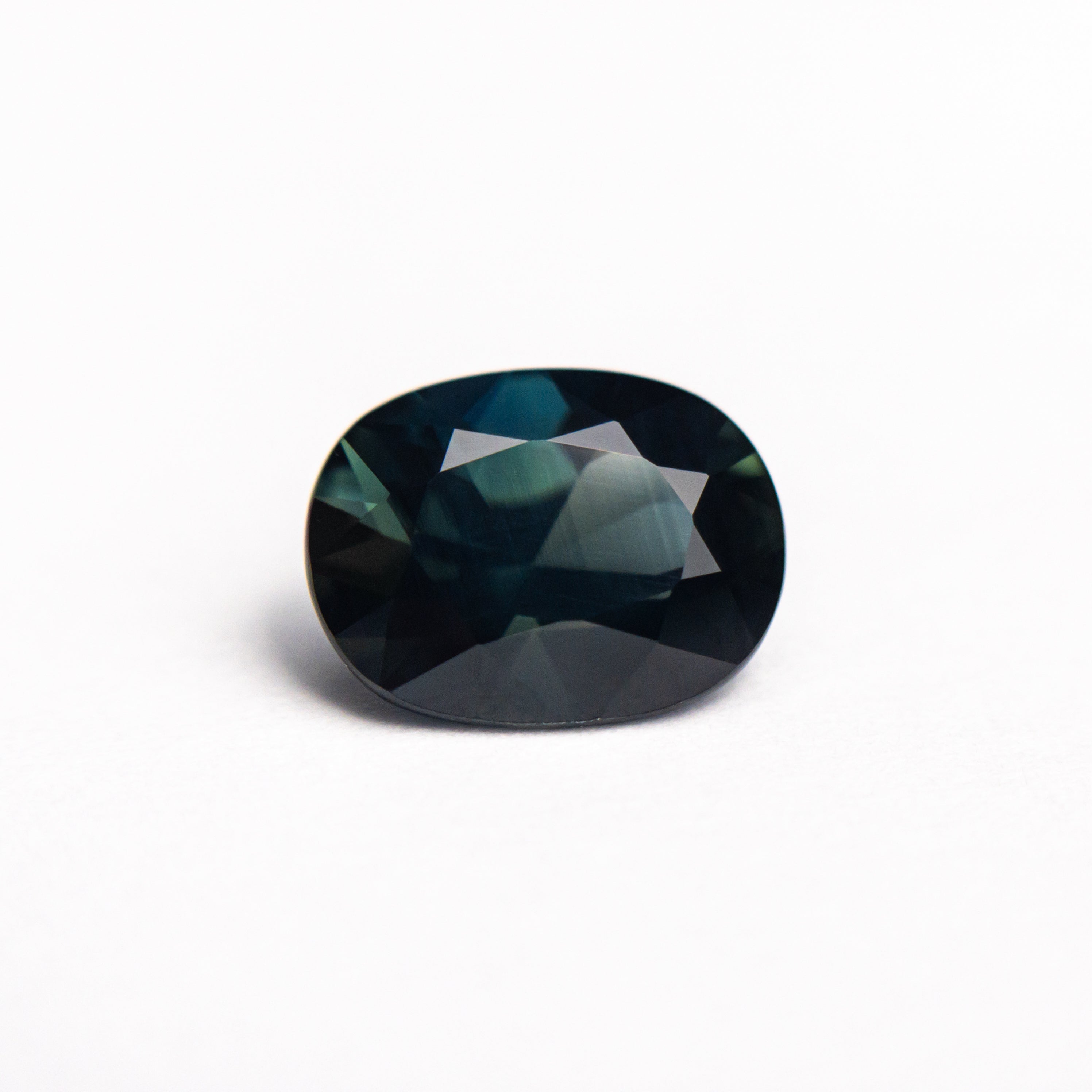 Teal Brilliant Sapphire - 1.68ct Oval