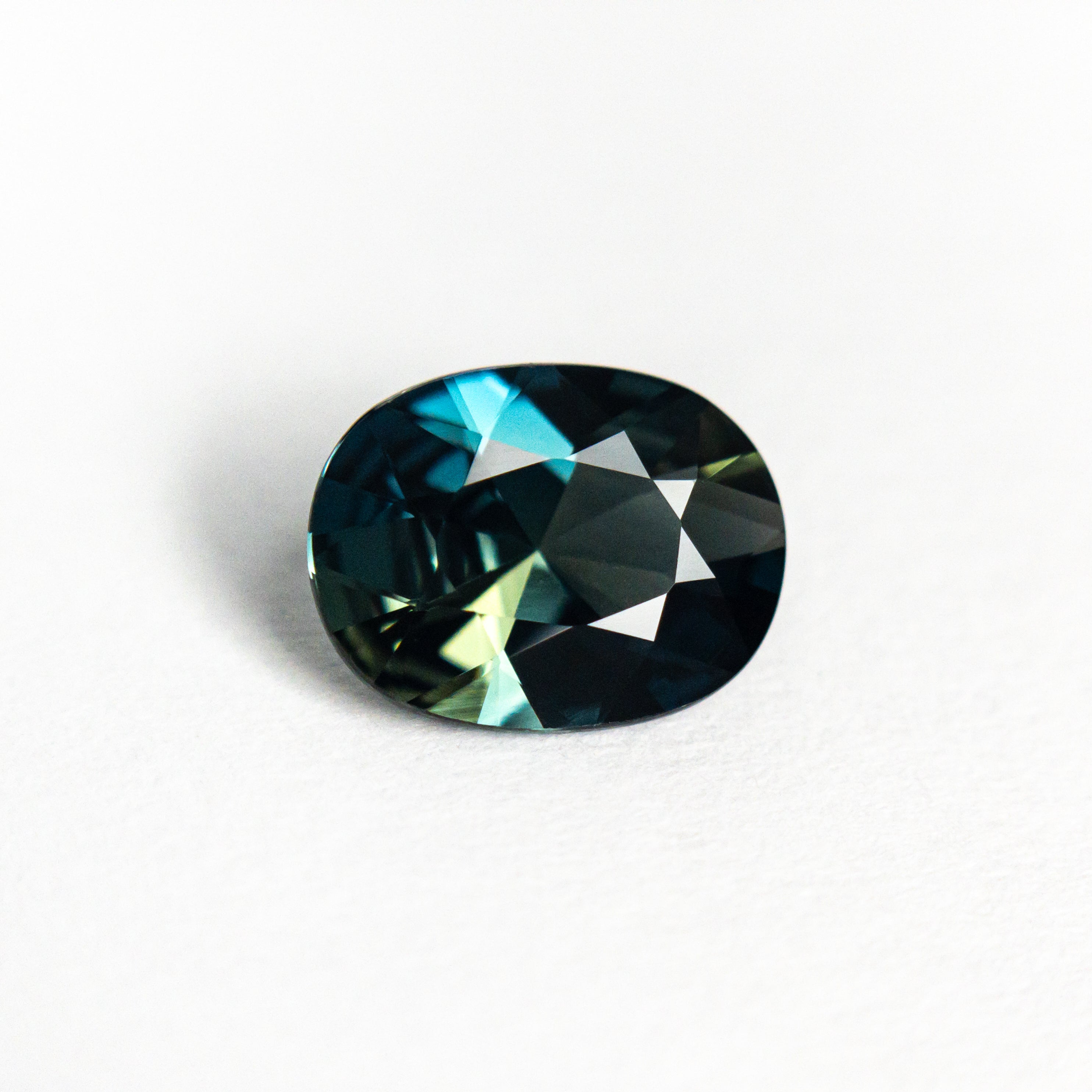 Teal/Blue Brilliant Sapphire - 1.30ct Oval