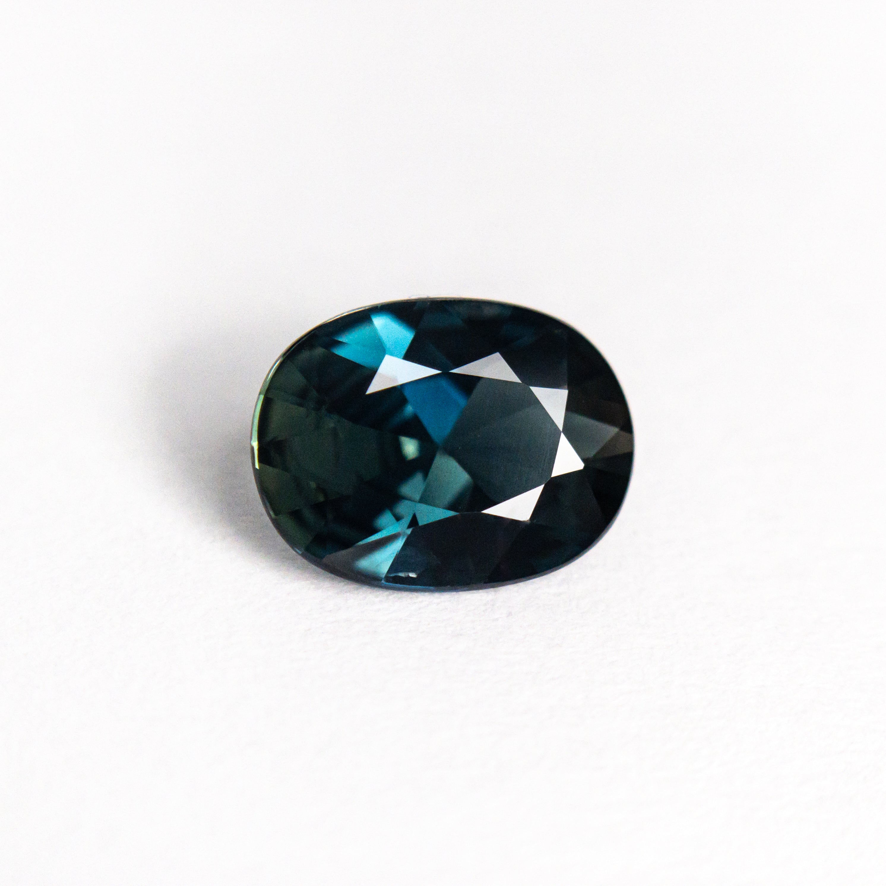 Teal/Blue Brilliant Sapphire - 1.24ct Oval