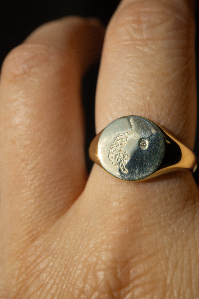 Bao Ring - 14k Yellow Gold *made-to-order