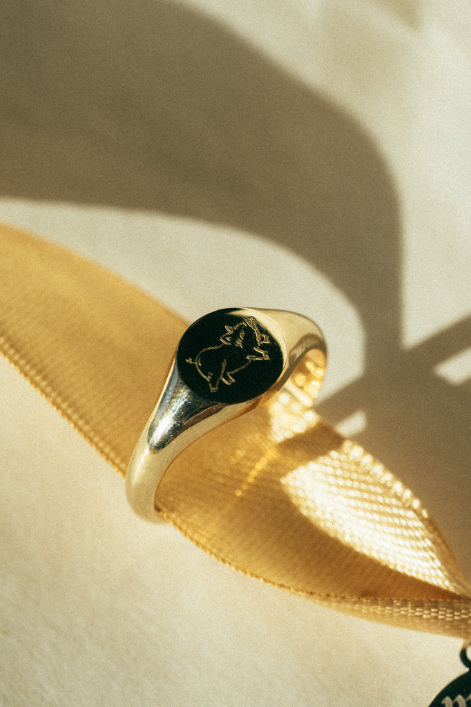 Bao Mini Ring - 14k Yellow Gold *made-to-order