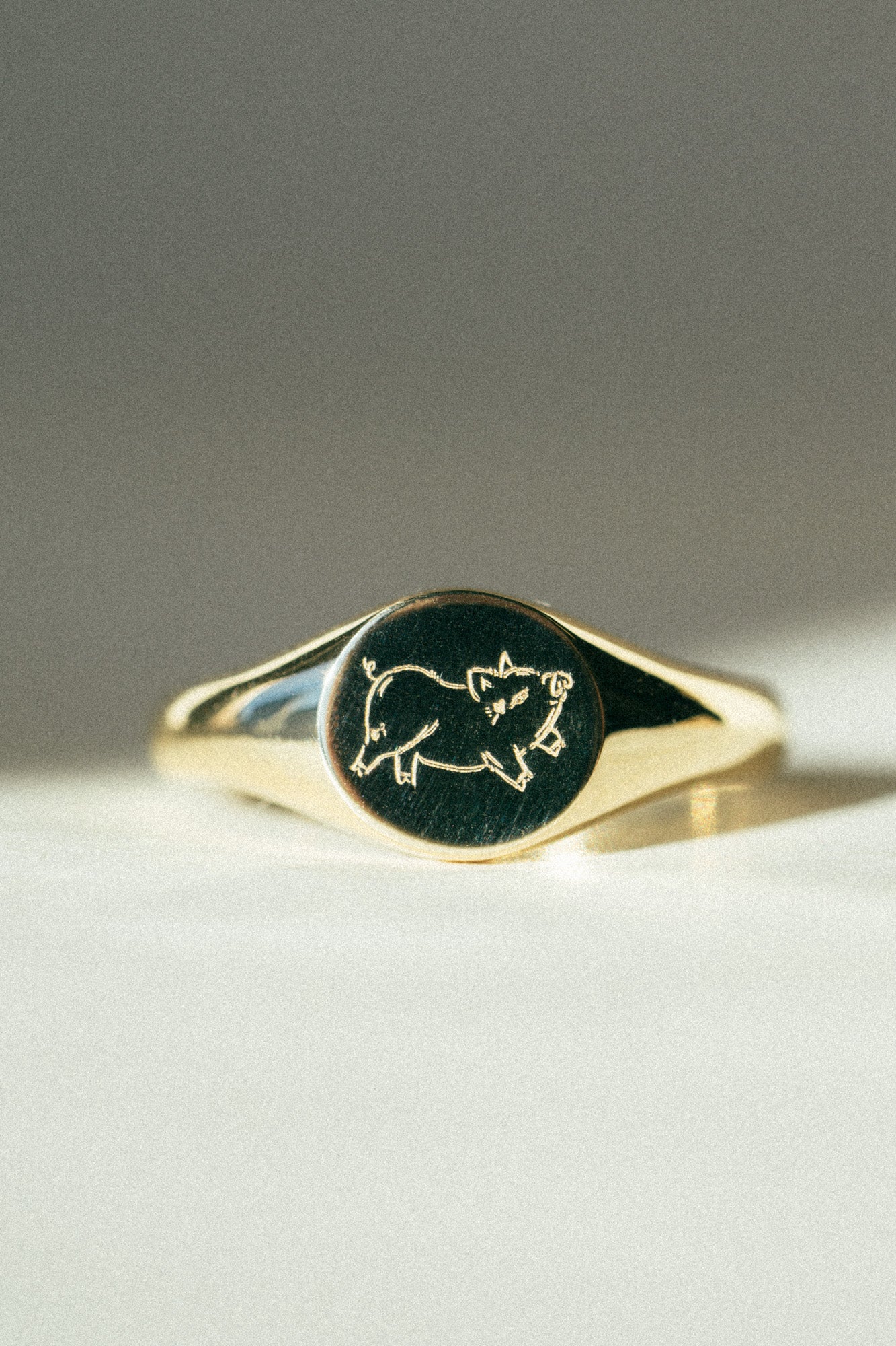 Bao Mini Ring - 14k Yellow Gold *made-to-order