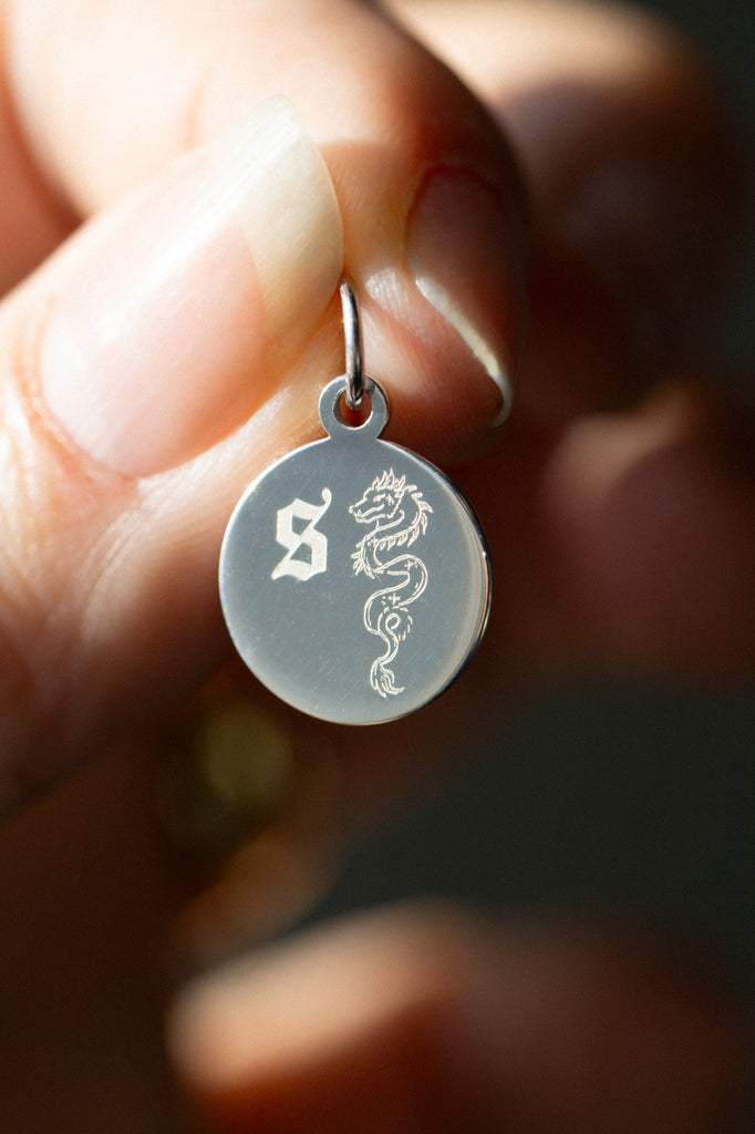 Bao Charm Pendant - Sterling Silver *made-to-order