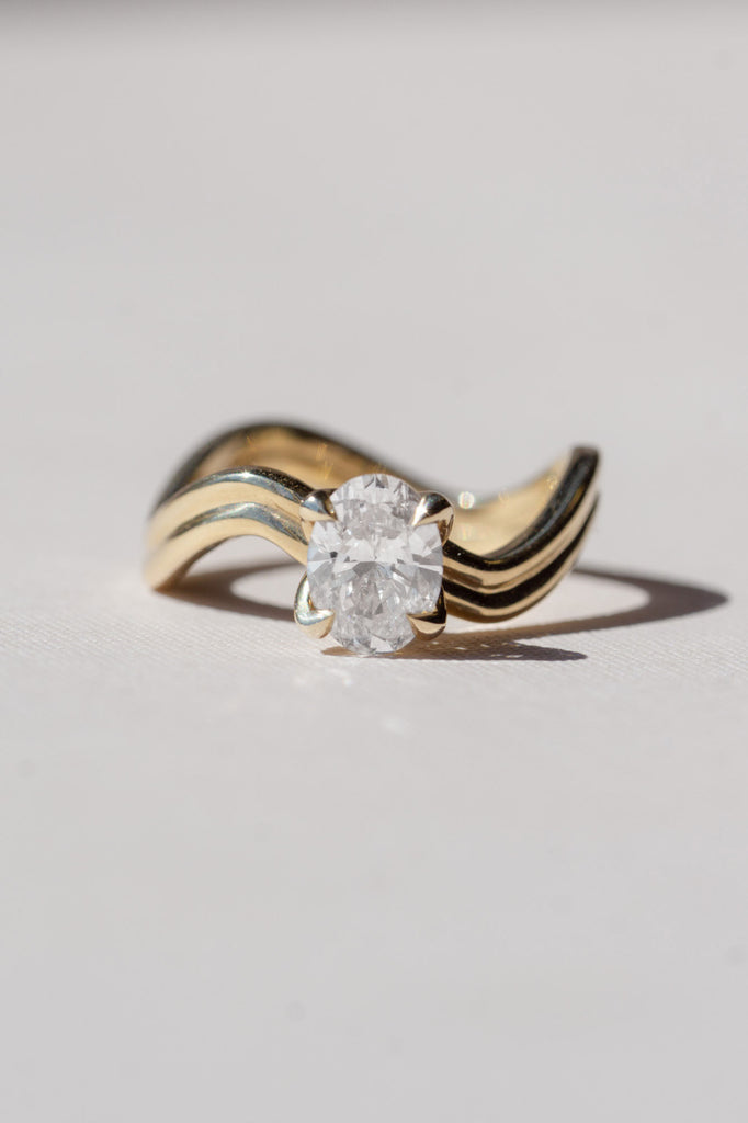 Foe & Dear - Leilani Ring - White Lab-Grown Diamond *made-to-order